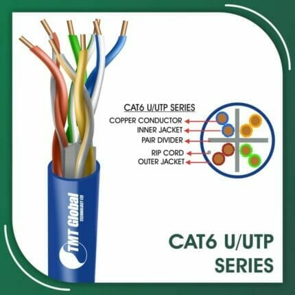 Cat6 Cable blue color