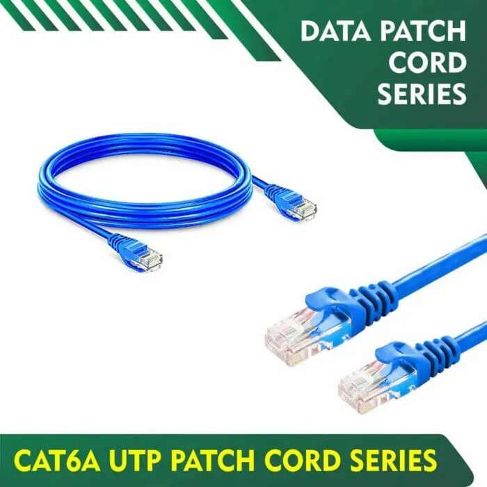 blue patch cord