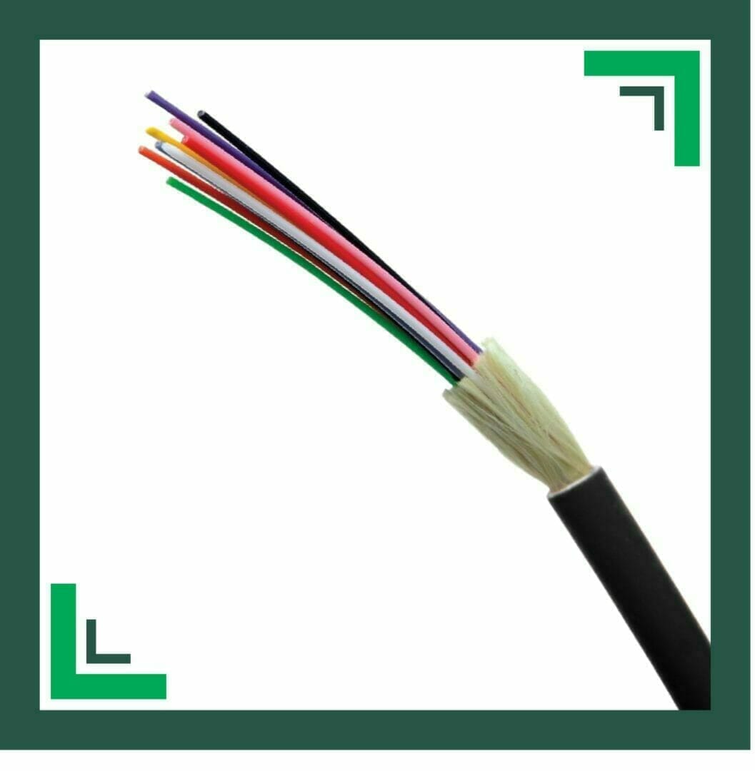 Câble fibre optique RS PRO 100m Avec connecteur, OM4 Multi-mode, 8