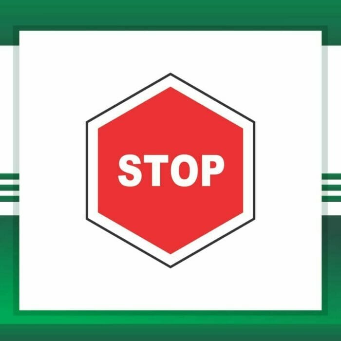 Stop sign Board