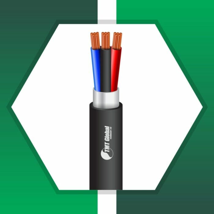 Power cable outdoor
