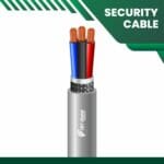 Security cable shielded