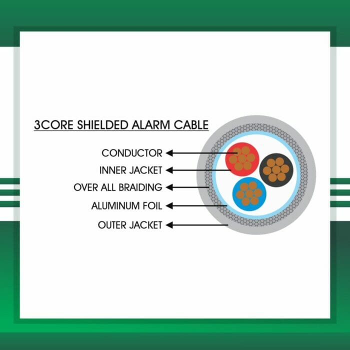 shielded alarm cable